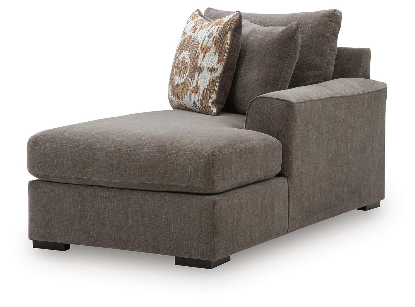 Rosston - RAF Corner Chaise - Espresso