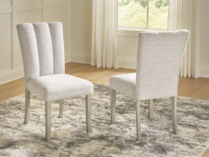 Karmenton - Dining Upholstered Side Chair (Set of 2) - Bisque