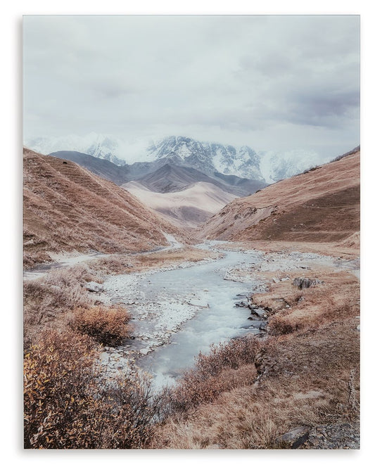 Darinby - Wall Art - Gray / Brown / White