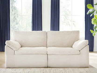 Canefield - LAF / RAF Corner Chair (Set of 2) - Ivory