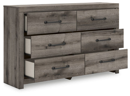 Urbanoore - Six Drawer Dresser - Brown Gray