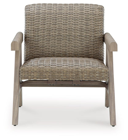 Carisbo - Rocking Lounge Chair - Beige