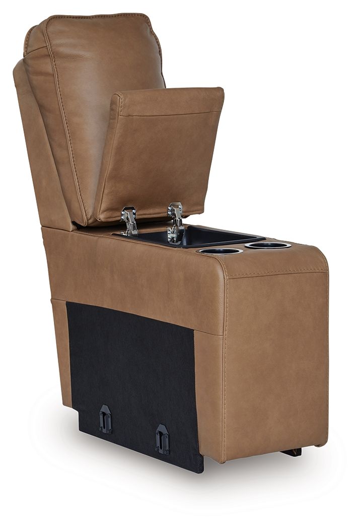 Silverbrooke - Console With Storage - Caramel