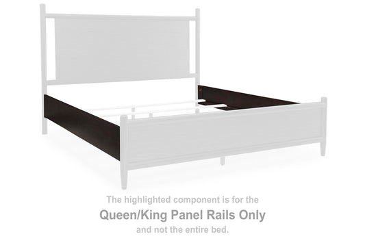 Dantenton - Queen/King Panel Rails - Merlot