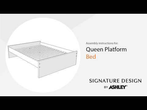 Onita - Queen Platform Bed Panels - Natural