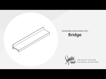 Bellaby - Bridge 60” - Whitewash