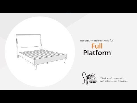 Cielden - Full Panel Footboard With Rails - Tan