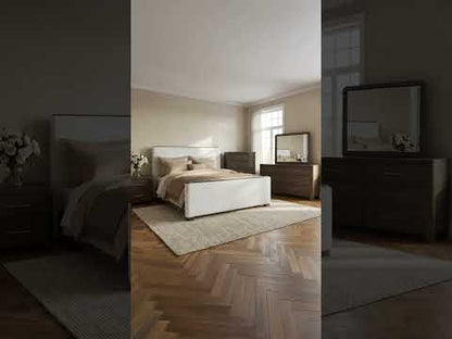 Darimore - Upholstered Panel Bed